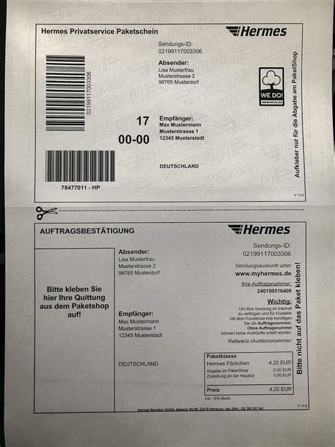 hermes versandticket kaufen|hermes versandetikett.